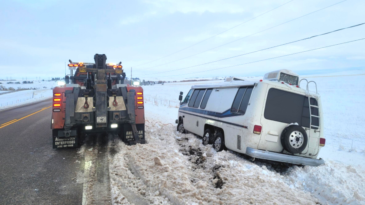 Stuck in the snow